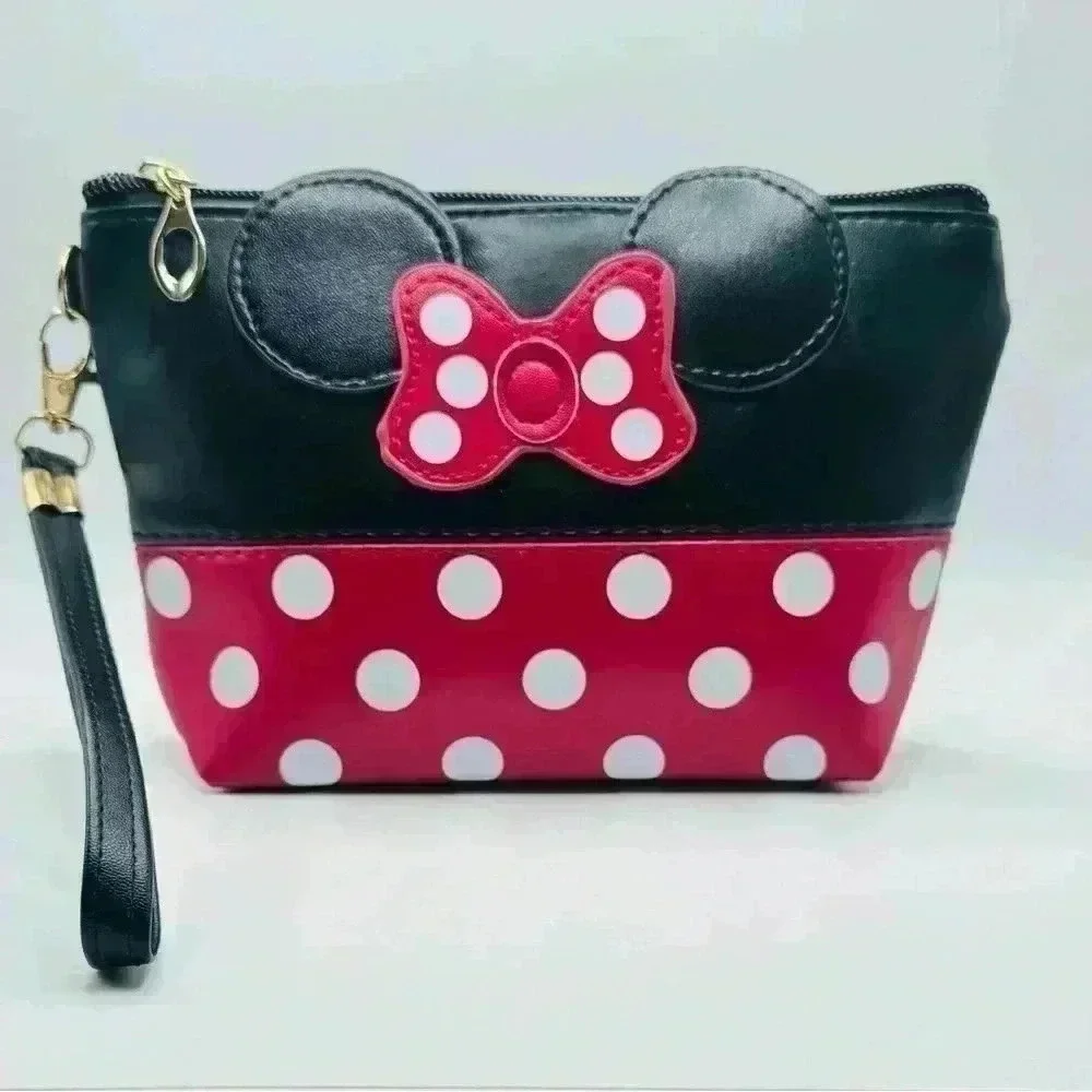 Cute Make Up Pouch and or Pencil Case, Mini Mouse Inspired